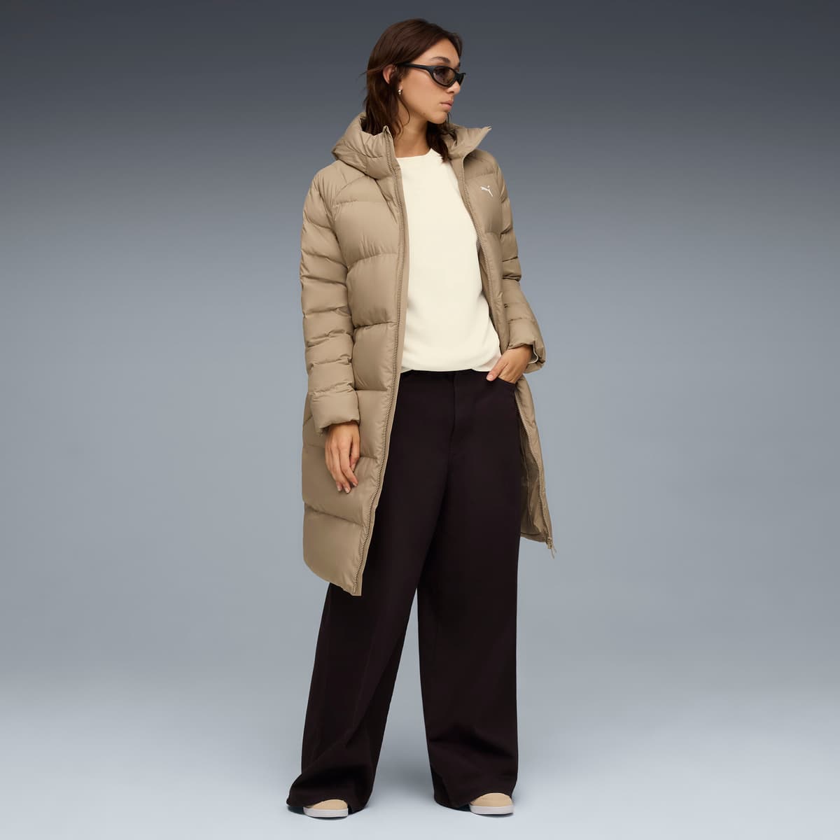 PUMA Mono parka met capuchon voor Dames, Maat XS thumbnail 4