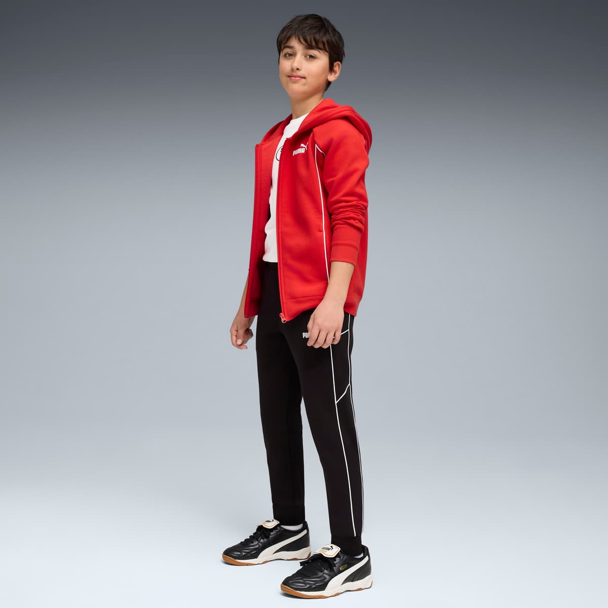 PUMA Sport sweatpant voor Heren, Zwart, Maat 13-14Y thumbnail 4