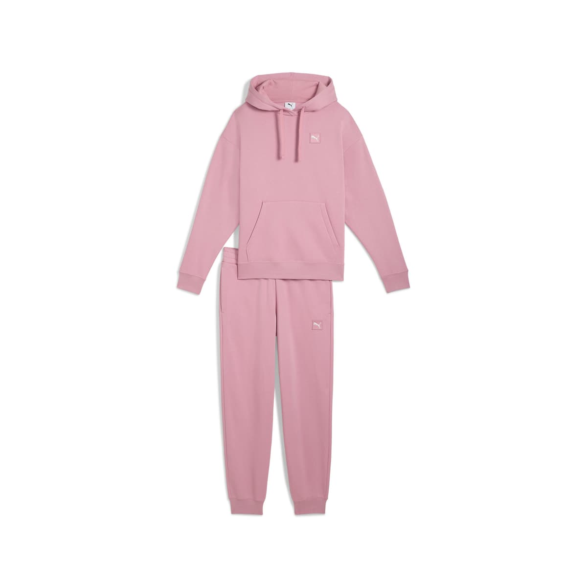 PUMA Loungewearpak van fleece voor Dames, Roze, Maat S thumbnail 3
