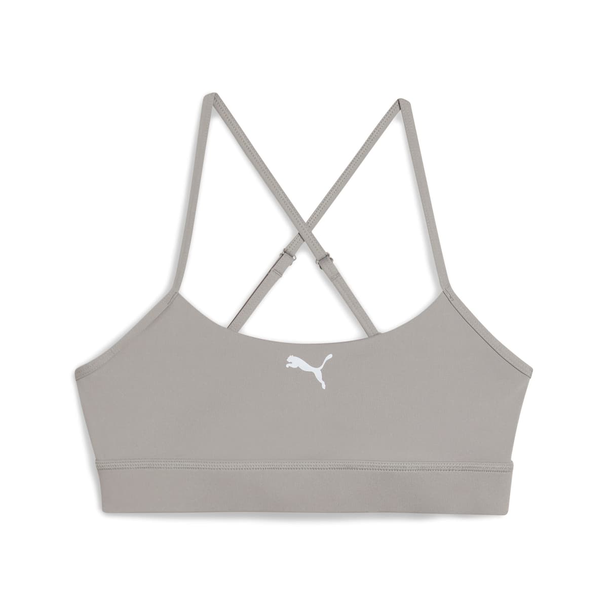 PUMA Fit trainingsbeha voor Dames, Grijs, Maat L