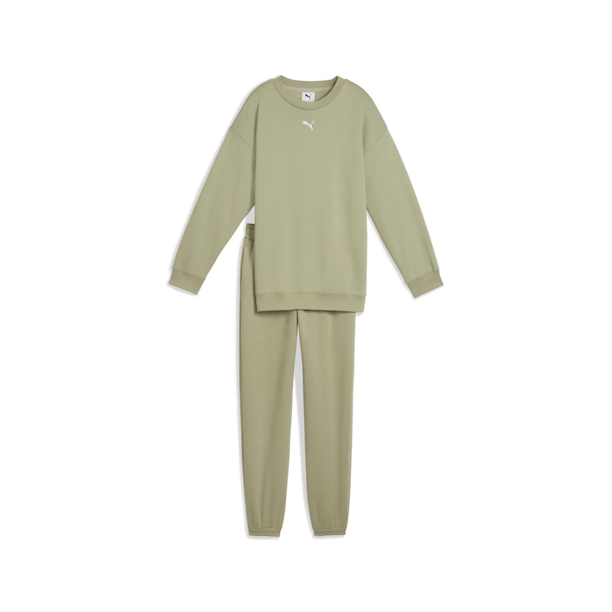 PUMA Loungewear oversized joggingpak voor Dames, Maat 9-10Y thumbnail 3