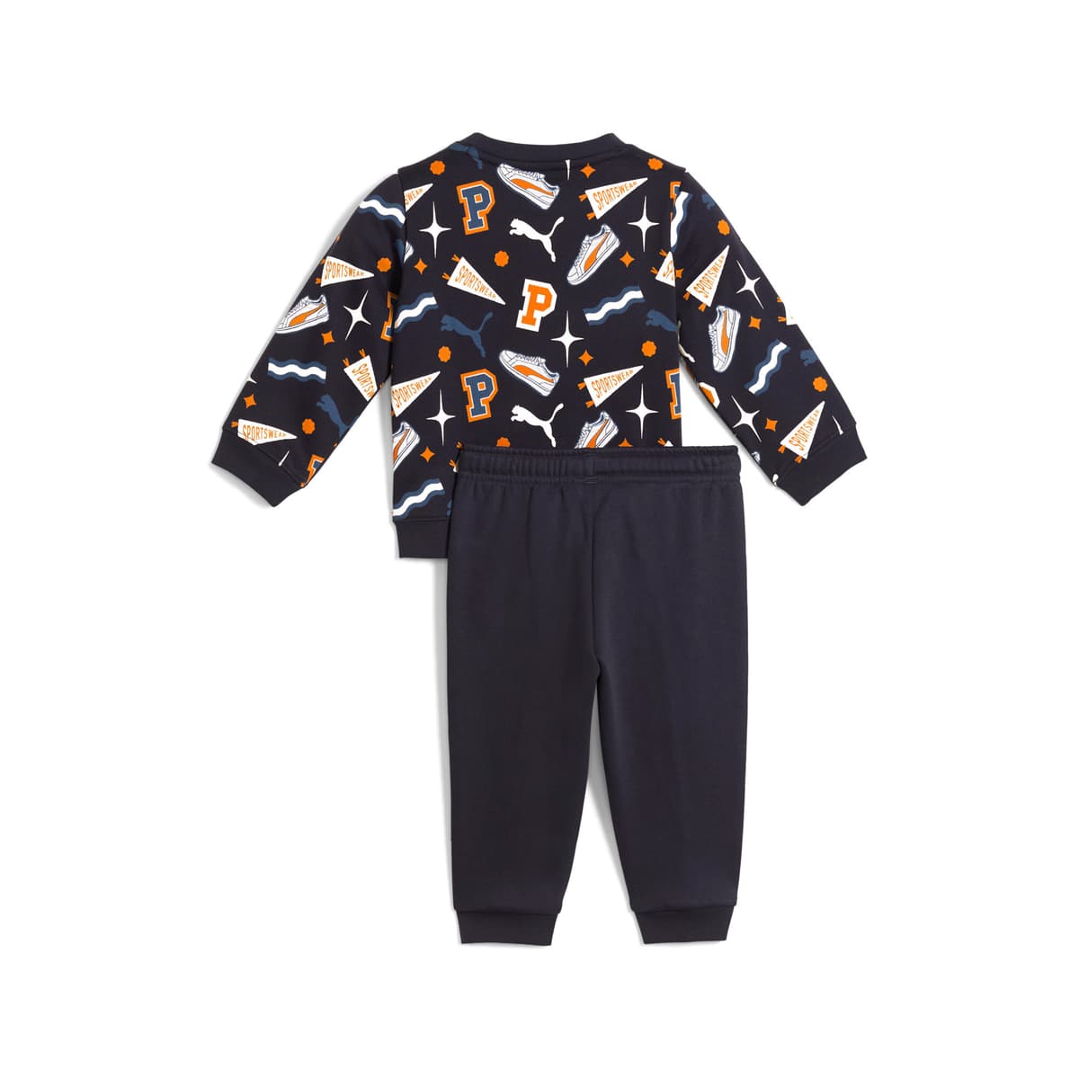 PUMA Minicats set met ronde hals, Blauw, Maat 6-9M thumbnail 2