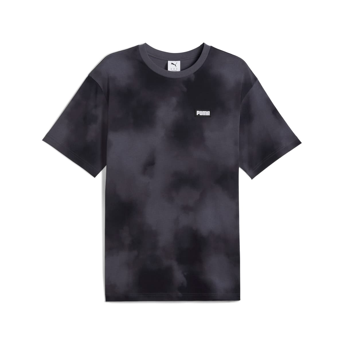 PUMA Badge relaxed T-shirt voor Heren, Grijs, Maat S