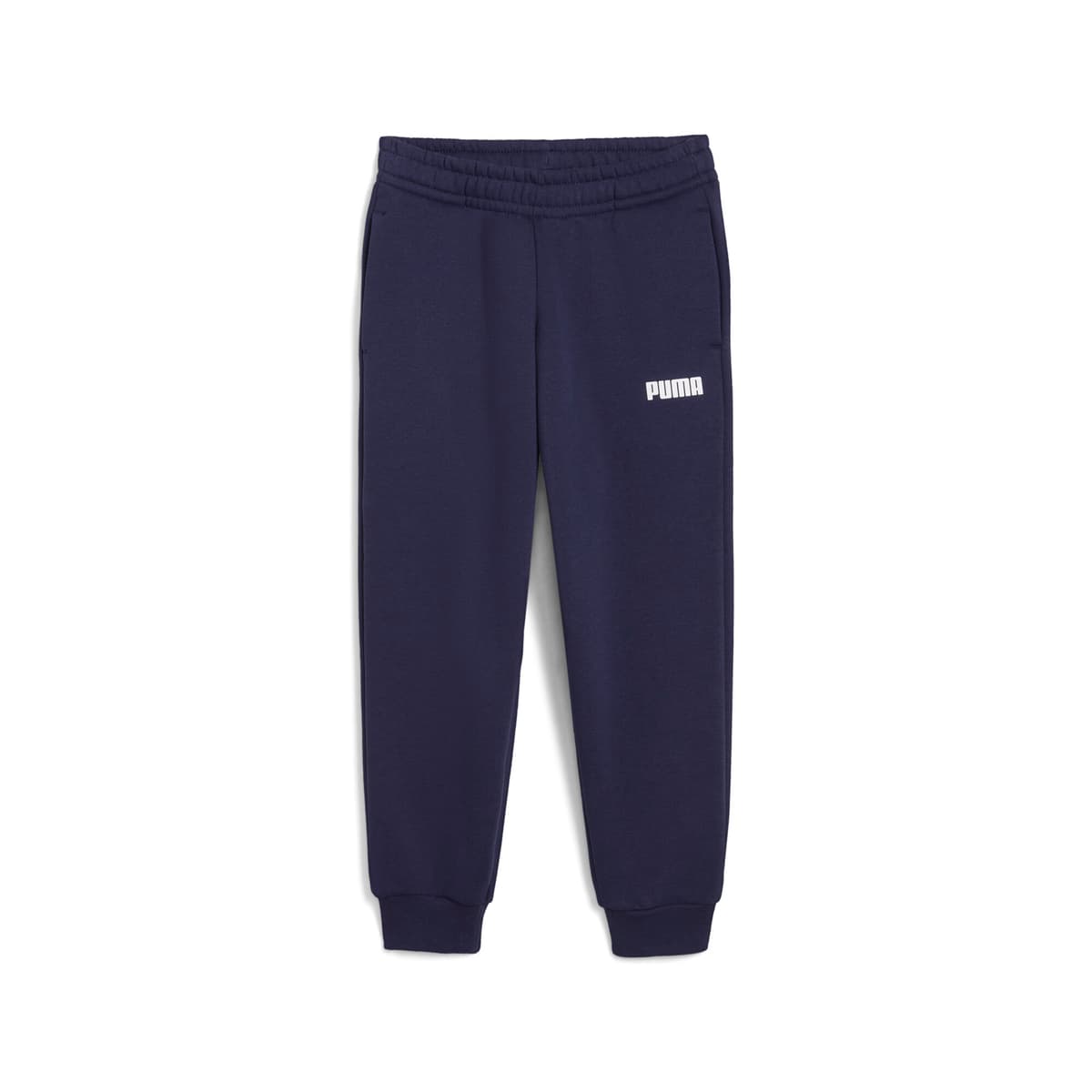 PUMA ESS No. 1-logo fleece sweatpant voor Heren, Blauw, Maat 3-4Y