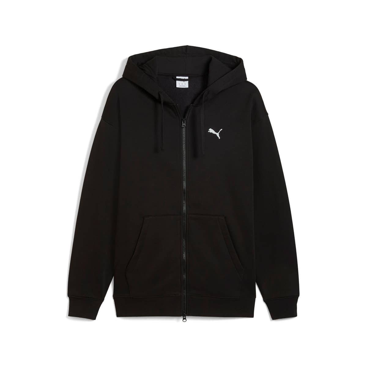 PUMA MMQ hoodie met volledige rits voor Heren, Zwart, Maat S