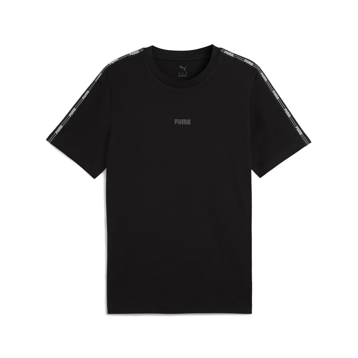 PUMA Tape T-shirt voor Heren, Zwart, Maat XL