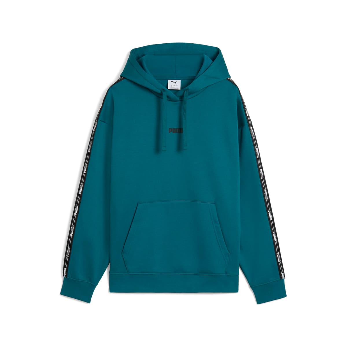 PUMA Tape Fleece Hoodie Vrouwen voor Dames, Groen, Maat L