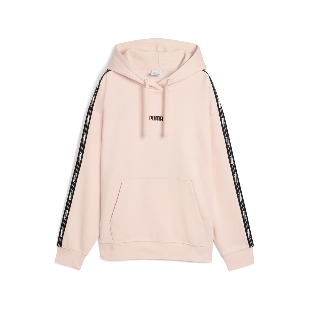 PUMA Tape Fleece Hoodie Vrouwen voor Dames, Roze, Maat XXL
