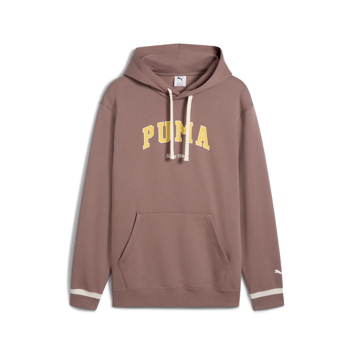 PUMA Varsity-hoodie voor Heren, Bruin, Maat L
