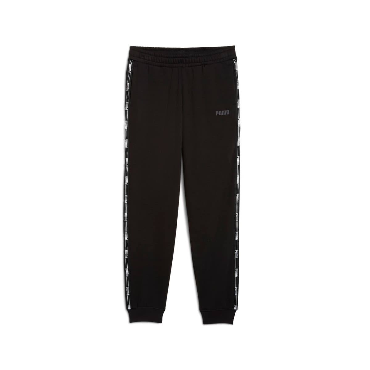 PUMA Tape Fleece Broek Jeugd voor Heren, Zwart, Maat 13-14Y