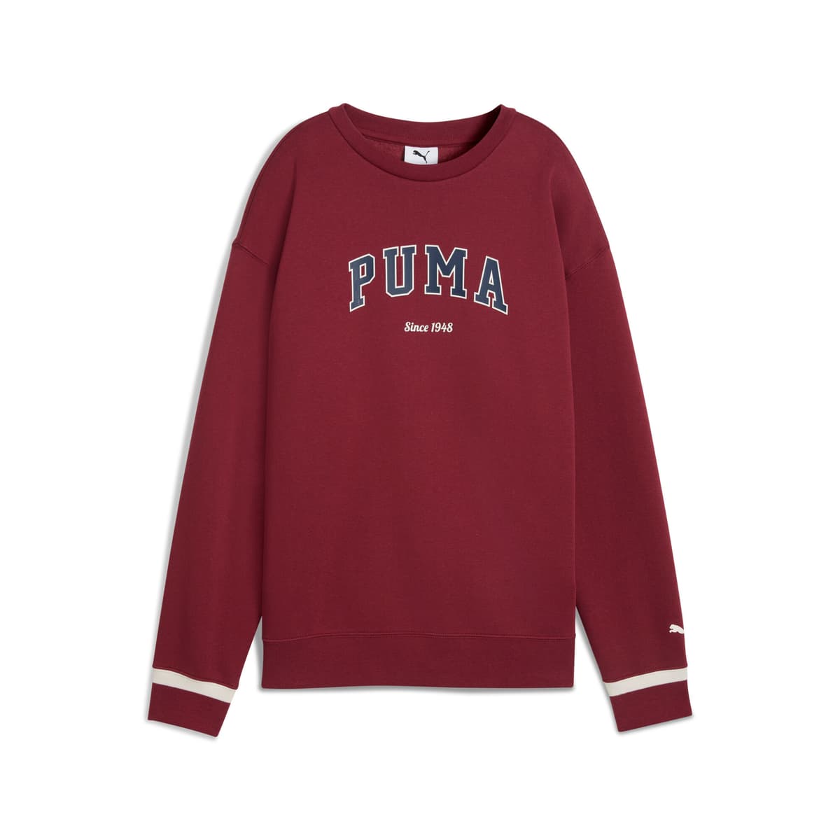 PUMA Varsity Crew Hals Top Vrouwen voor Dames, Rood, Maat M