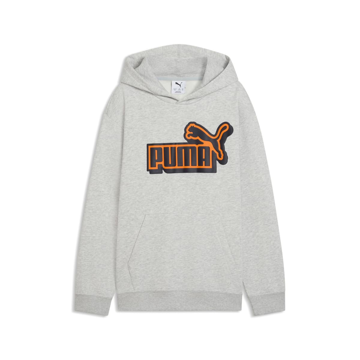 PUMA Essentials Logo Lab relaxte hoodie voor Heren, Grijs, Maat 13-14Y