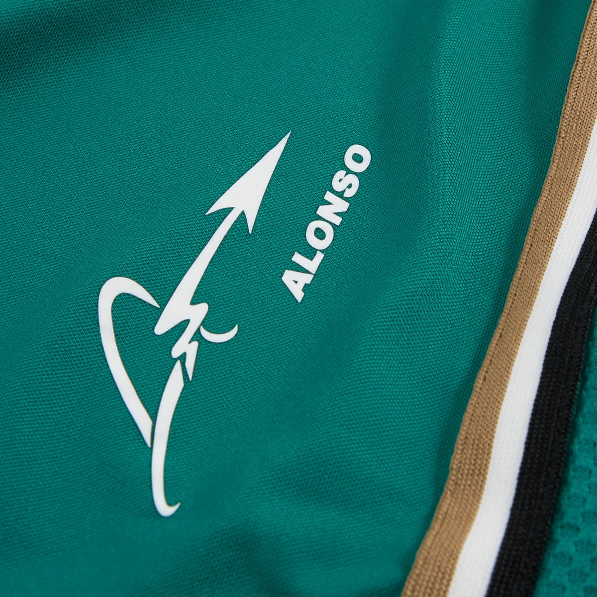 PUMA x ASTON MARTIN ARAMCO F1Â® TEAM Replica Alonso T-shirt voor Heren, Groen, Maat M thumbnail 3