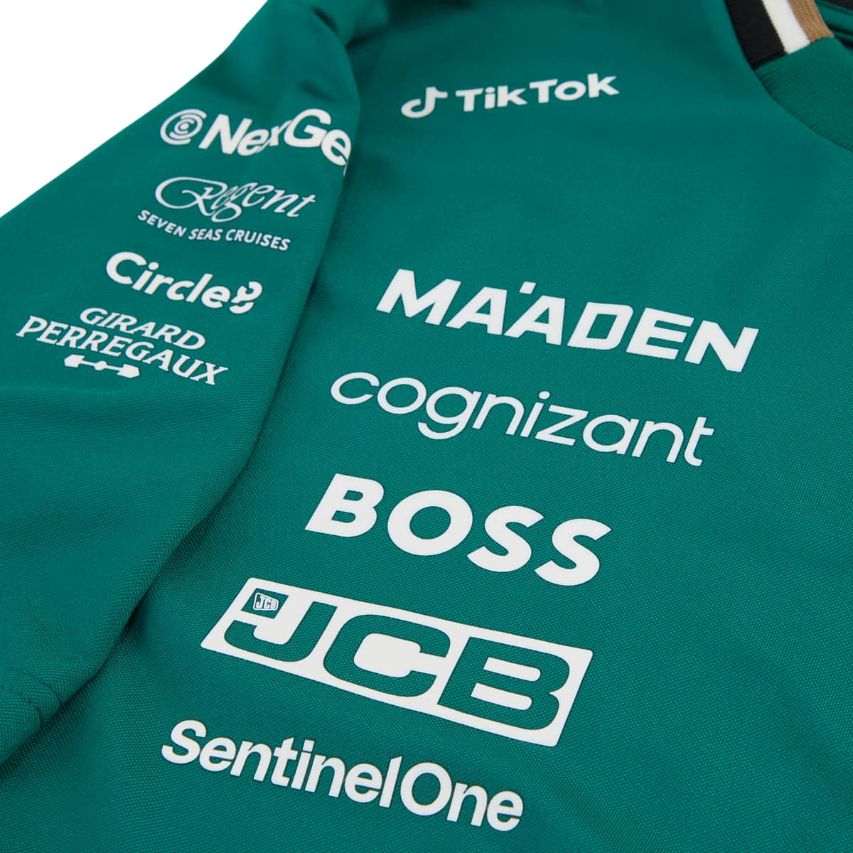 PUMA x ASTON MARTIN ARAMCO F1Â® TEAM Replica Alonso T-shirt voor Heren, Groen, Maat M thumbnail 2