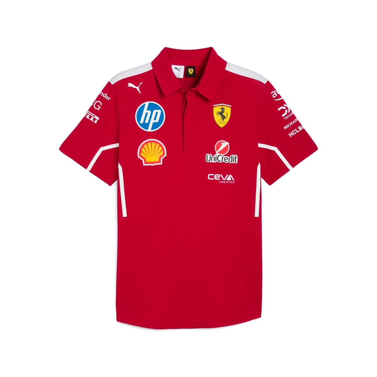 PUMA Scuderia Ferrari HP 2025 Team poloshirt voor Heren, Maat L thumbnail 3