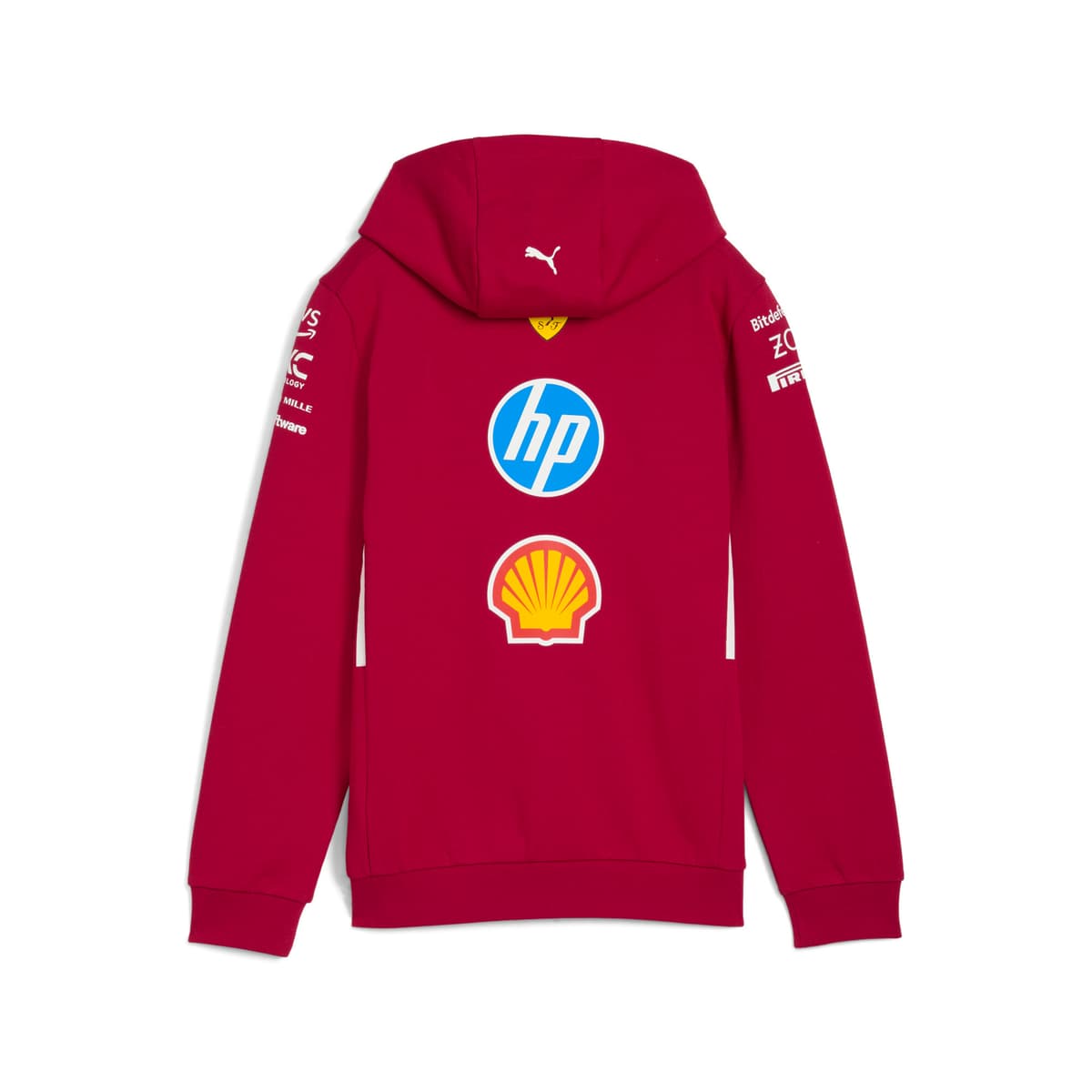PUMA Scuderia Ferrari HP 2025 Team hoodie, Maat 11-12Y thumbnail 4