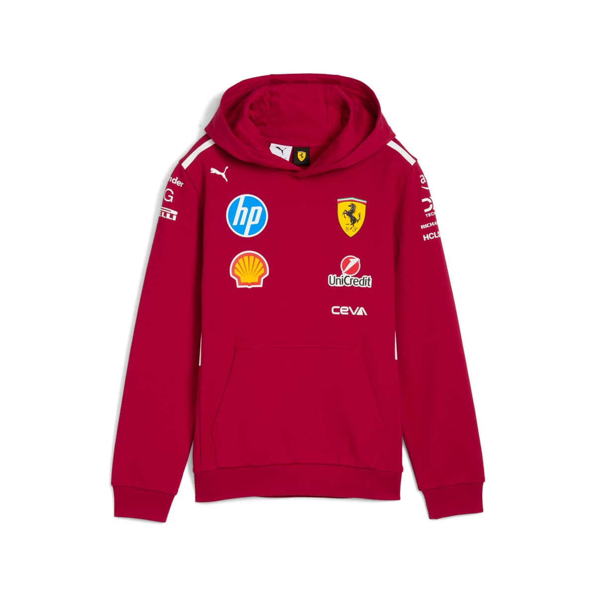 PUMA Scuderia Ferrari HP 2025 Team hoodie, Maat 11-12Y