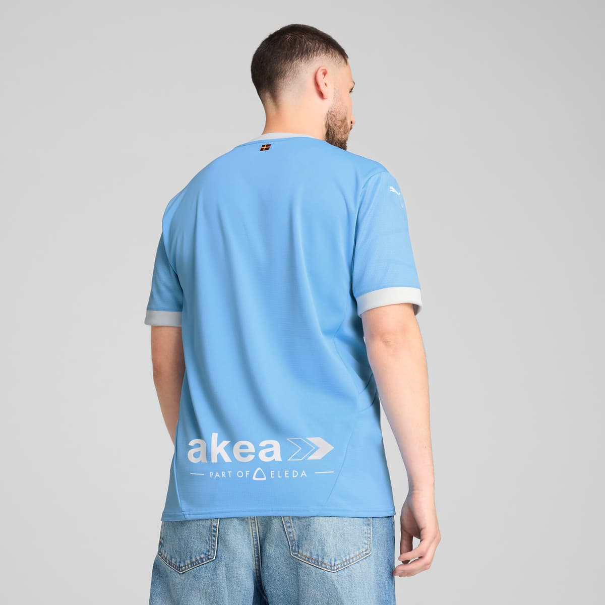 PUMA MalmÃ¶ FF thuisshirt voor Heren, Blauw/Wit, Maat S thumbnail 3