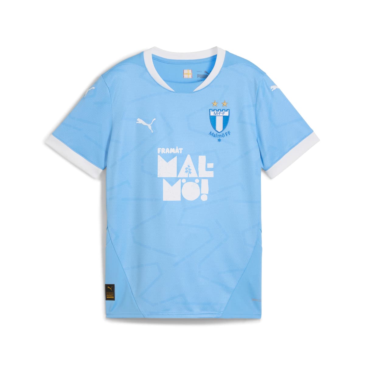 PUMA MalmÃ¶ FF thuisshirt, Blauw/Wit, Maat 5-6Y thumbnail 3