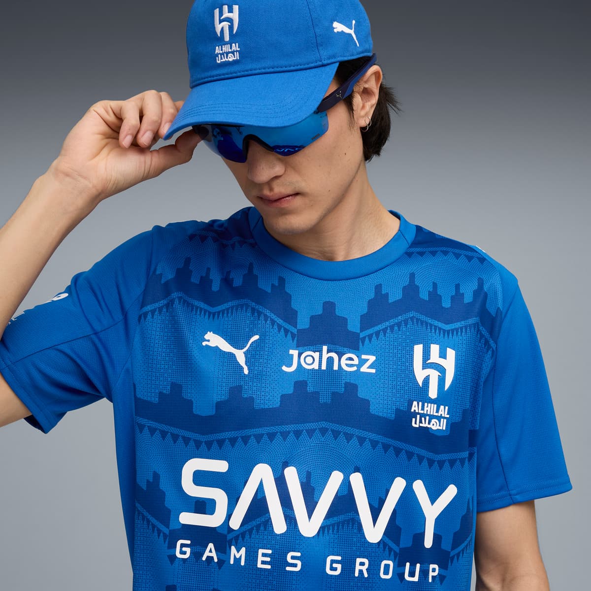 PUMA Al-Hilal SFC 25/26 thuisshirt voor Heren, Blauw, Maat XXL thumbnail 5