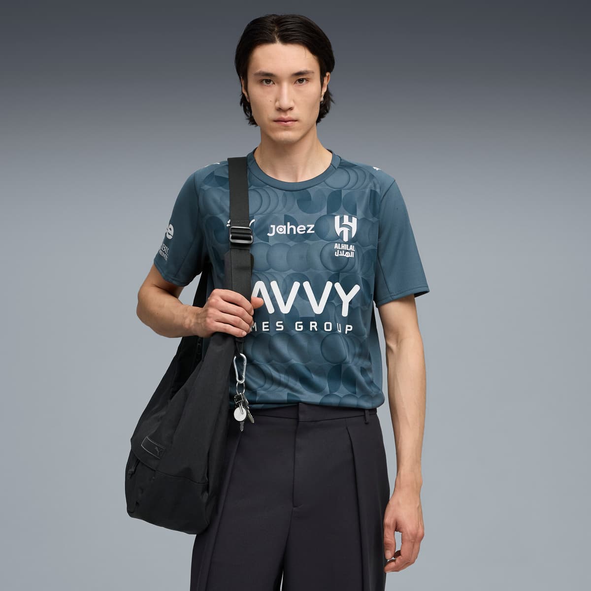 PUMA Al-Hilal SFC 25/26 derde shirt voor Heren, Grijs/Zilver, Maat M thumbnail 6