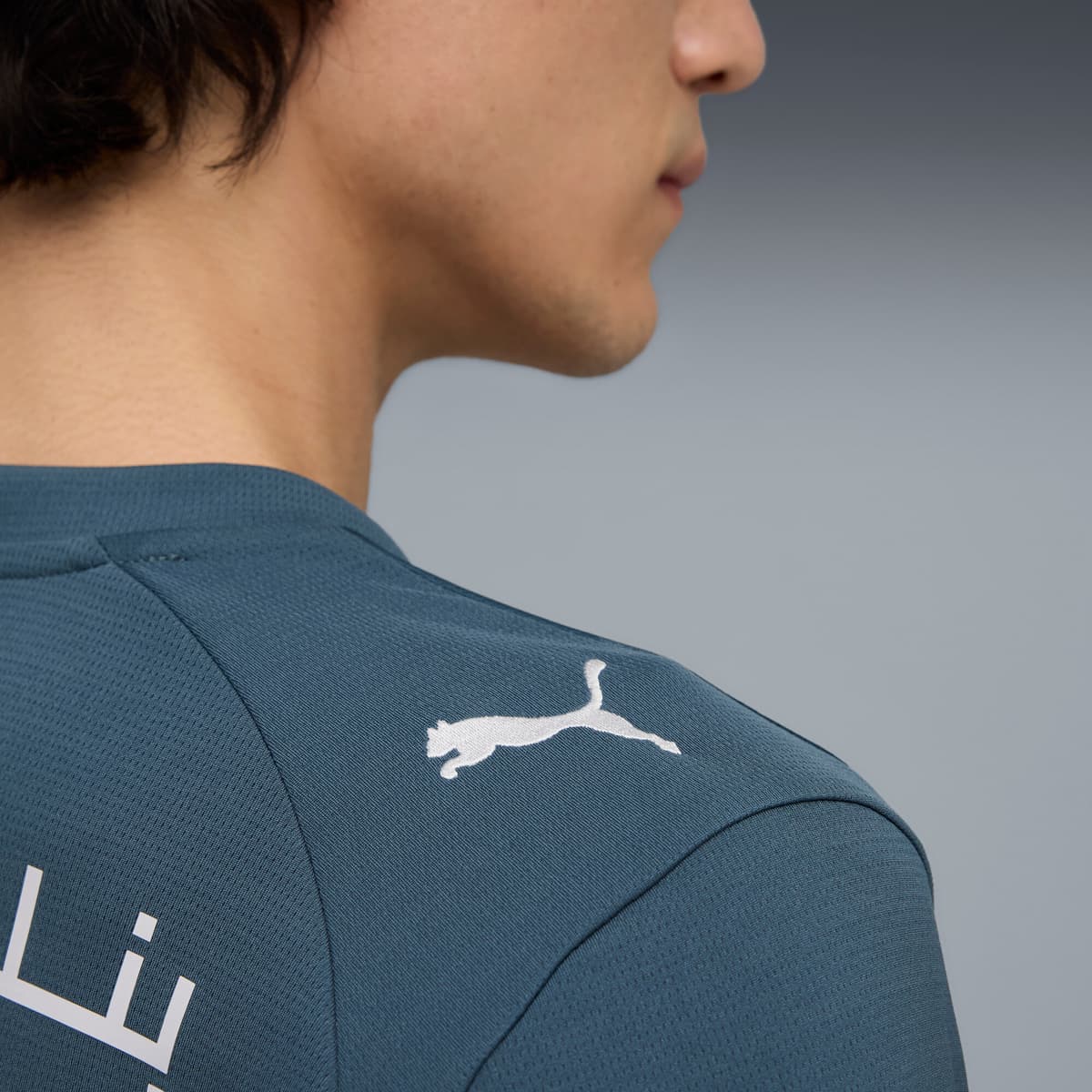 PUMA Al-Hilal SFC 25/26 derde shirt voor Heren, Grijs/Zilver, Maat M thumbnail 2