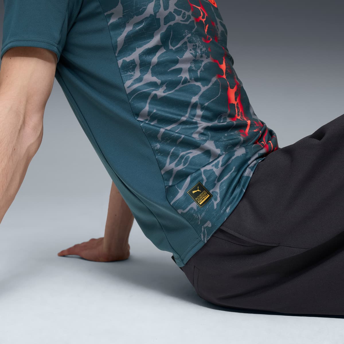 PUMA FC Shakhtar Donetsk 25/26 uitshirt voor Heren, Grijs, Maat XXL thumbnail 2