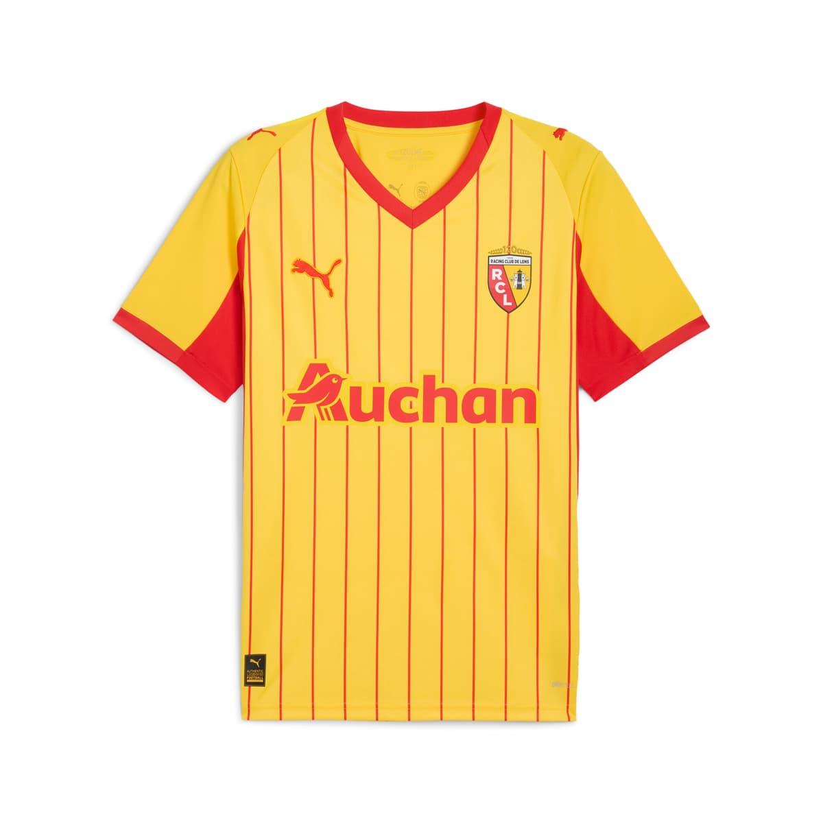 PUMA RC Lens 25/26 thuisshirt voor Heren, Rood/Geel, Maat S
