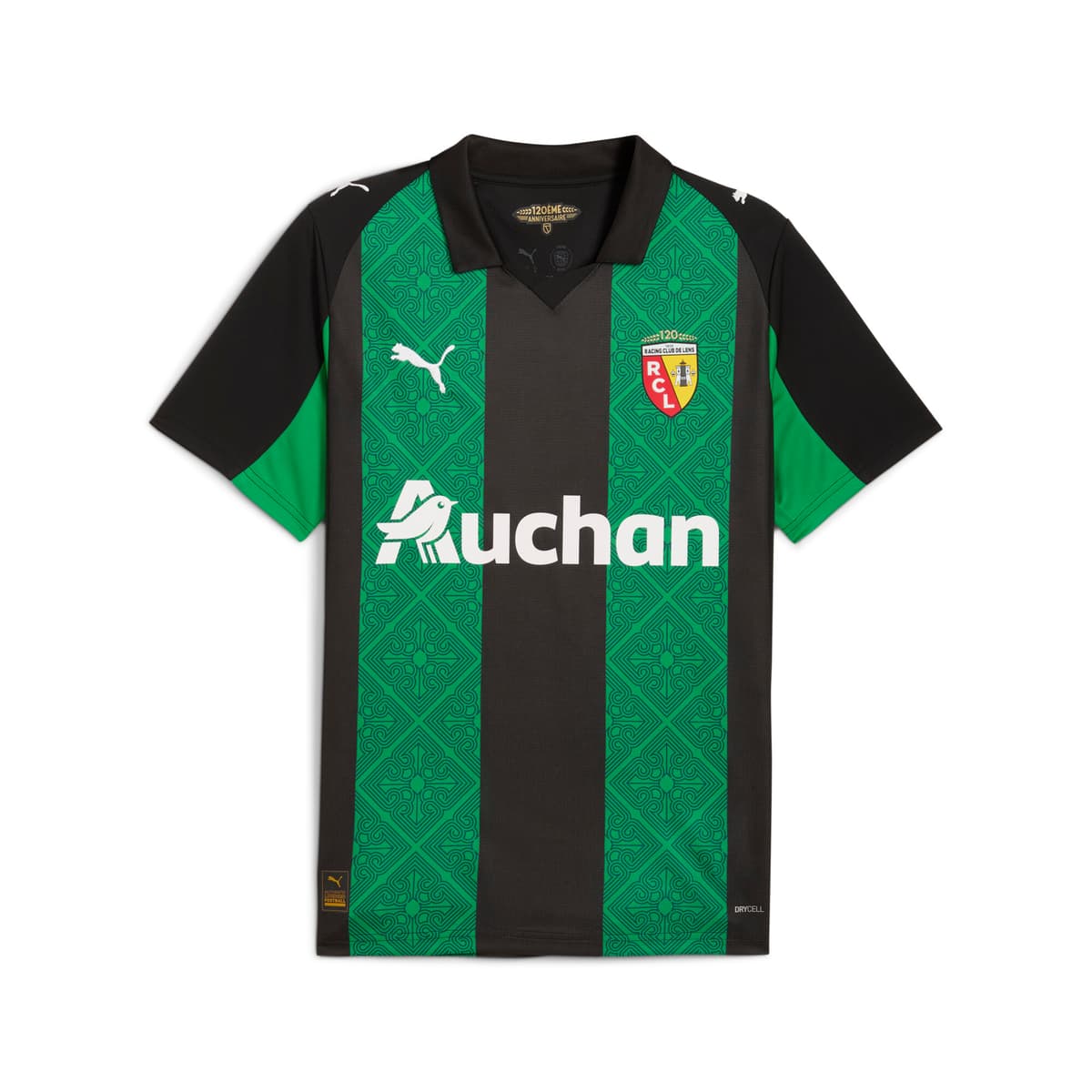 PUMA RC Lens 25/26 uitshirt voor Heren, Groen/Zwart, Maat XL