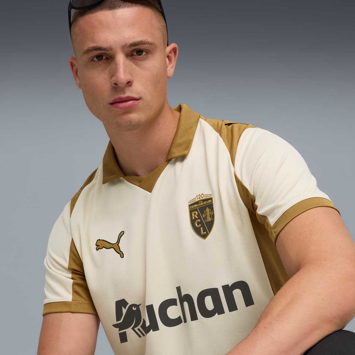 PUMA RC Lens 25/26 derde shirt voor Heren, Goud, Maat 3XL thumbnail 5