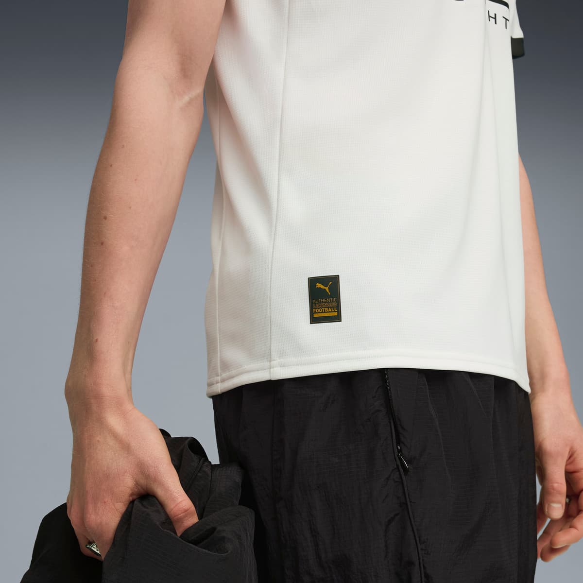 PUMA Borussia MÃ¶nchengladbach 25/26 thuisshirt voor Heren, Zwart/Wit, Maat S thumbnail 5