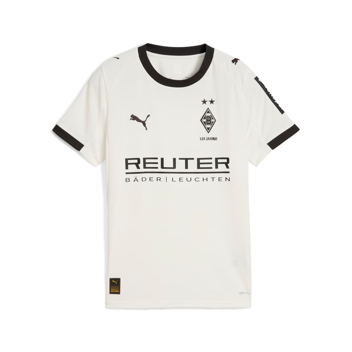 PUMA Borussia MÃ¶nchengladbach 25/26 thuisshirt, Zwart/Wit, Maat 15-16Y thumbnail 3