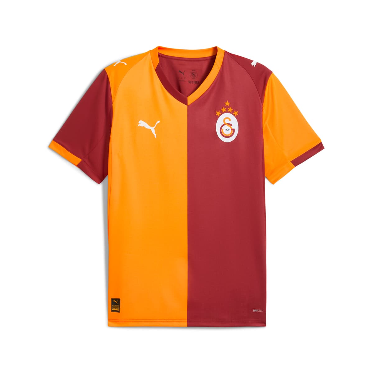 PUMA Galatasaray SK 25/26 thuisshirt voor Heren, Rood/Oranje, Maat XXL