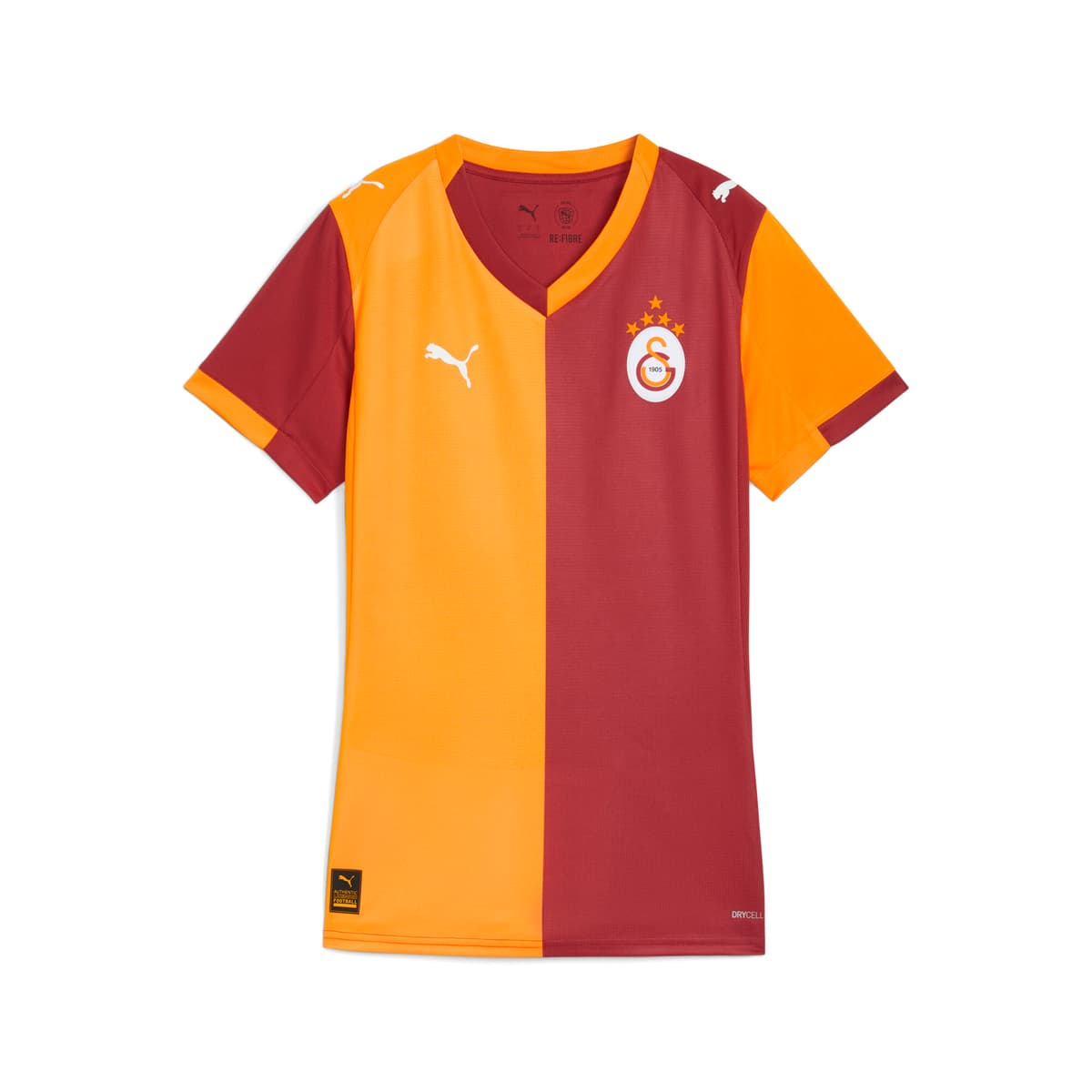 PUMA Galatasaray SK 25/26 thuisshirt voor Dames, Rood/Oranje, Maat M
