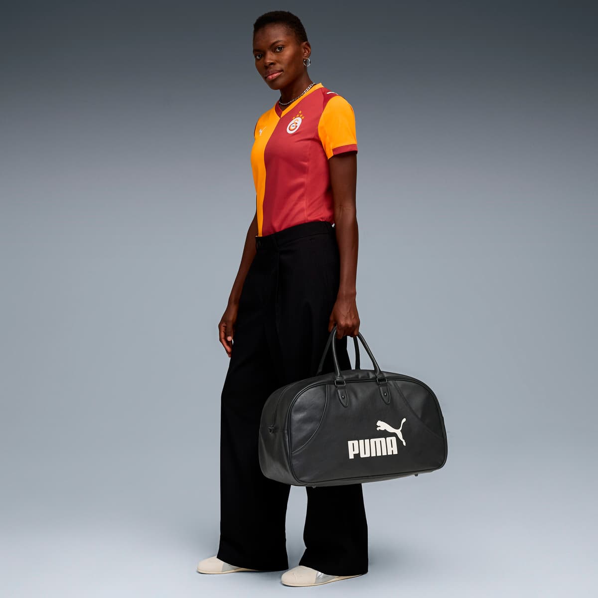 PUMA Galatasaray SK 25/26 thuisshirt voor Dames, Rood/Oranje, Maat XL thumbnail 3