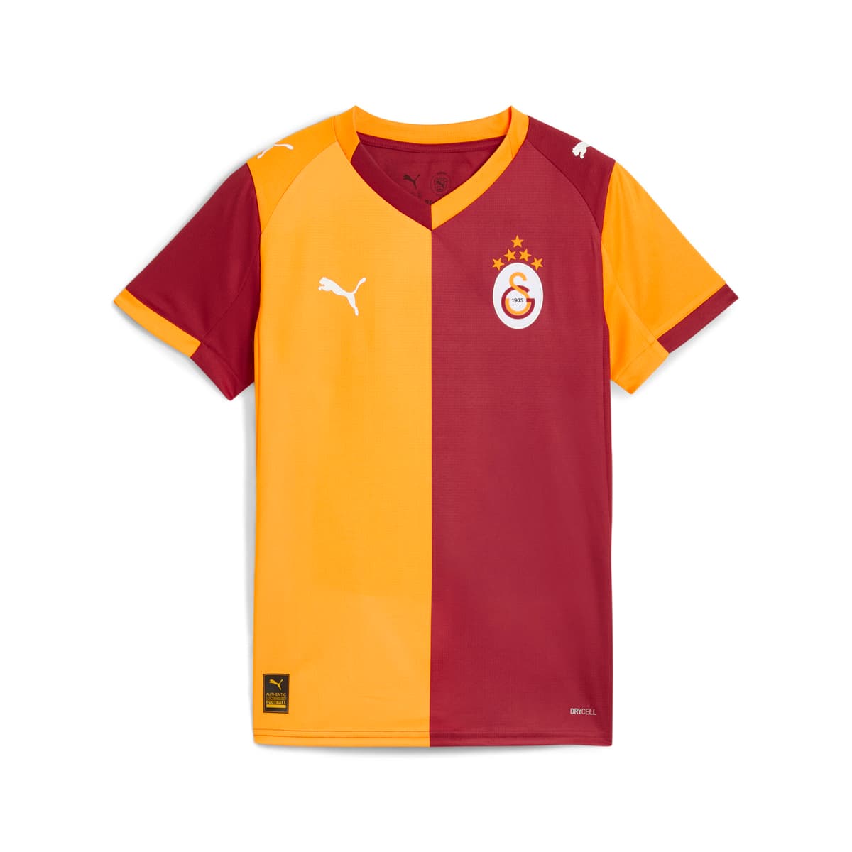 PUMA Galatasaray SK 25/26 thuisshirt, Rood/Oranje, Maat 11-12Y thumbnail 4