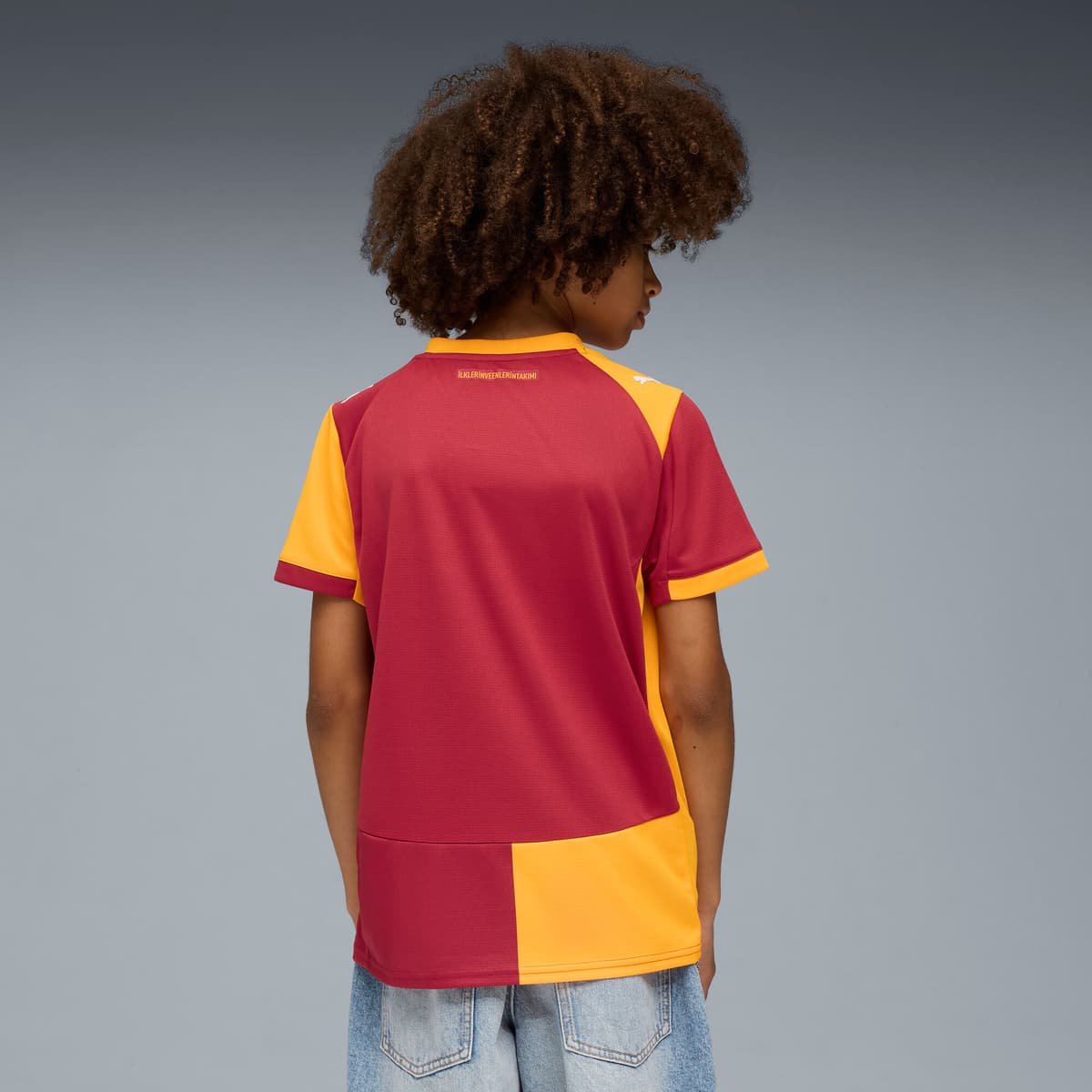 PUMA Galatasaray SK 25/26 thuisshirt, Rood/Oranje, Maat 11-12Y thumbnail 5