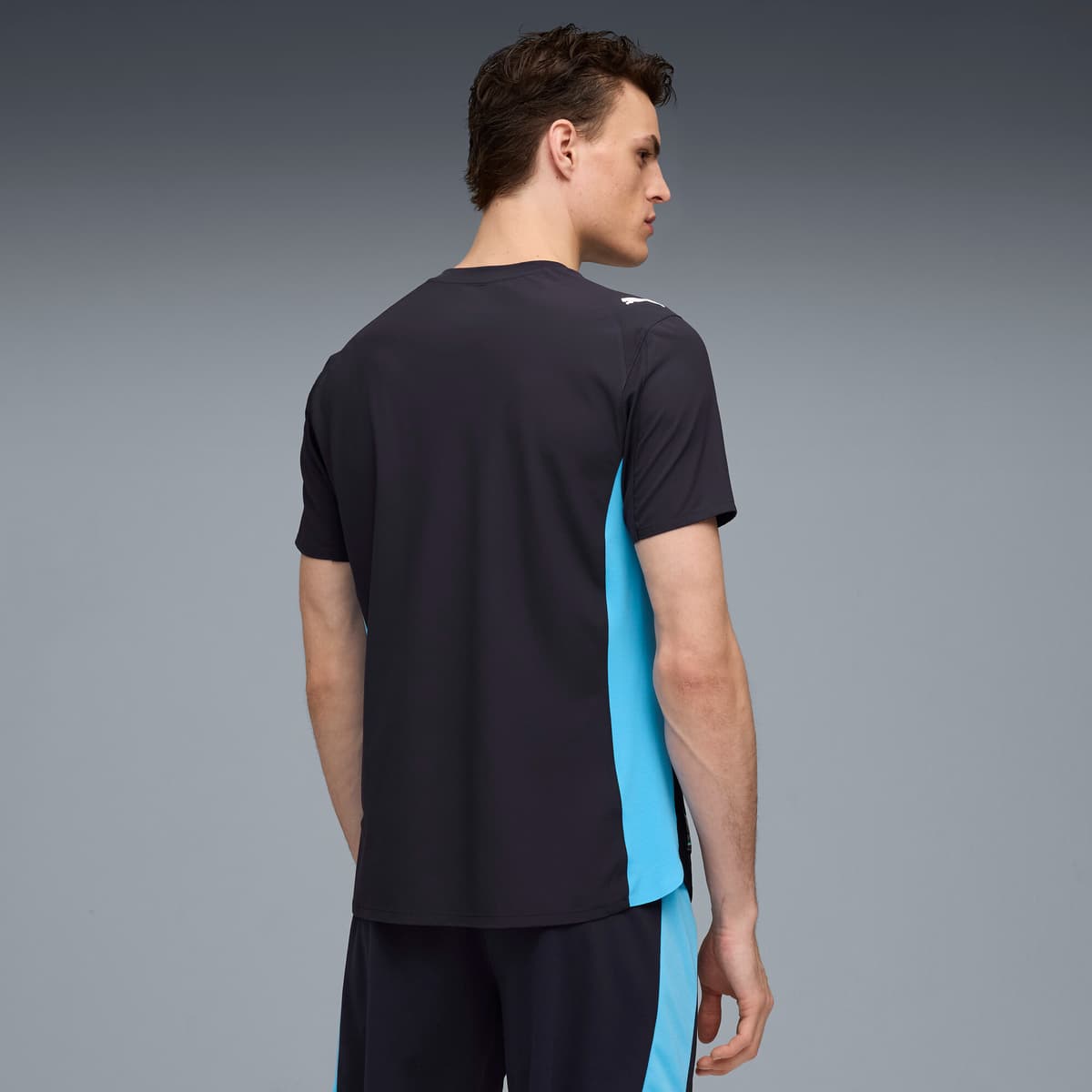 PUMA Olympique de Marseille 25/26 authentiek uitshirt voor Heren, Blauw, Maat XXL thumbnail 3