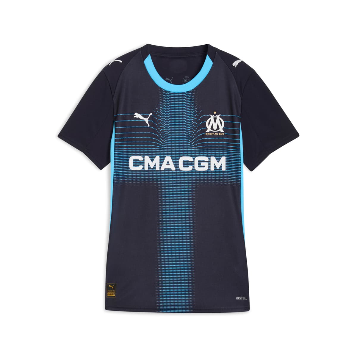 PUMA Olympique de Marseille 25/26 uitshirt voor Dames, Blauw, Maat XL