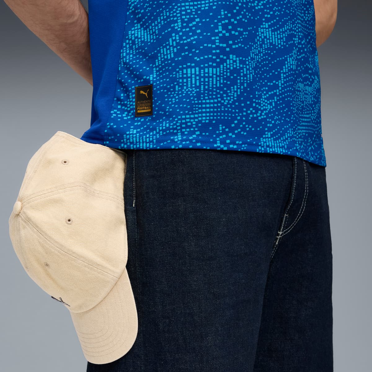 PUMA Olympique Marseille 25/26 derde shirt voor Heren, Blauw, Maat S thumbnail 5