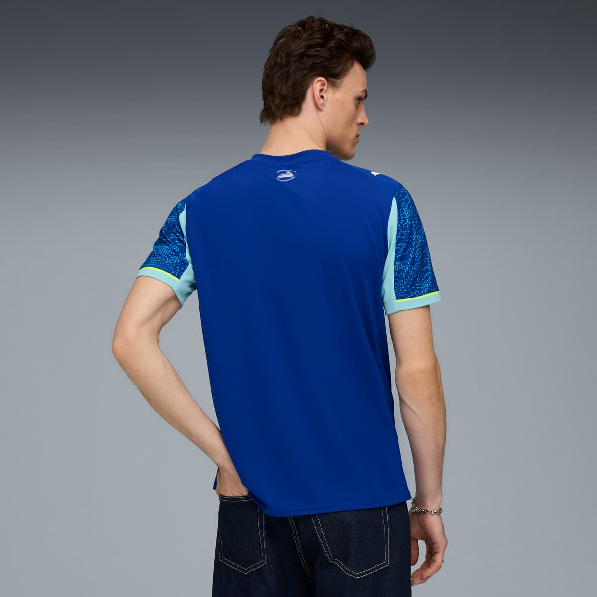 PUMA Olympique Marseille 25/26 derde shirt voor Heren, Blauw, Maat S thumbnail 3