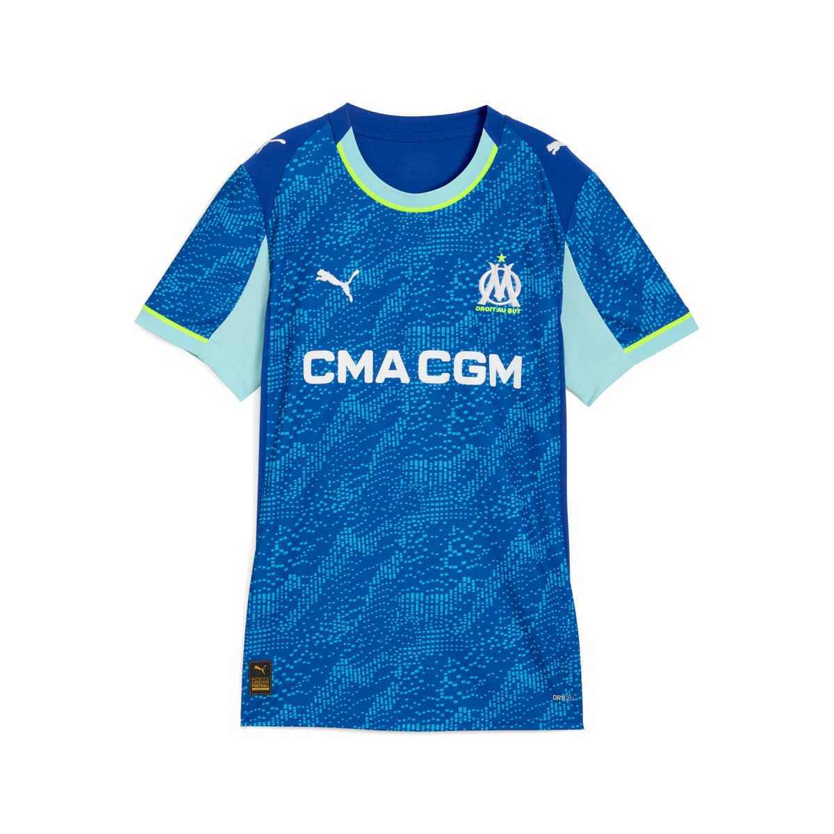 PUMA Olympique de Marseille 25/26 derde shirt voor Dames, Blauw, Maat M