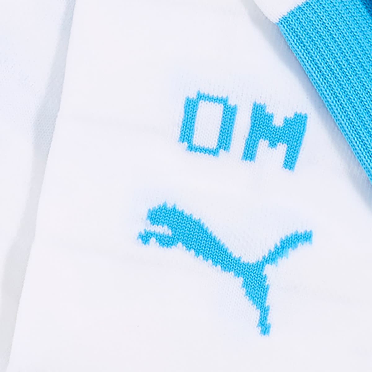 PUMA Olympique de Marseille 25/26 sokken voor Heren, Blauw/Wit, Maat 39-42 thumbnail 2