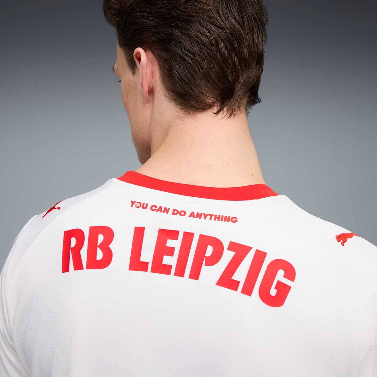 PUMA RB Leipzig 25/26 thuisshirt voor Heren, Rood/Wit, Maat XS thumbnail 5
