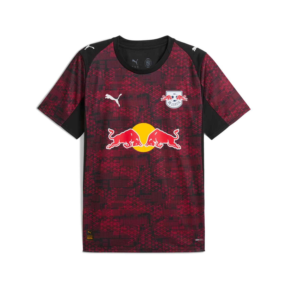 PUMA RB Leipzig 25/26 derde shirt voor Heren, Zwart/Rood, Maat 3XL