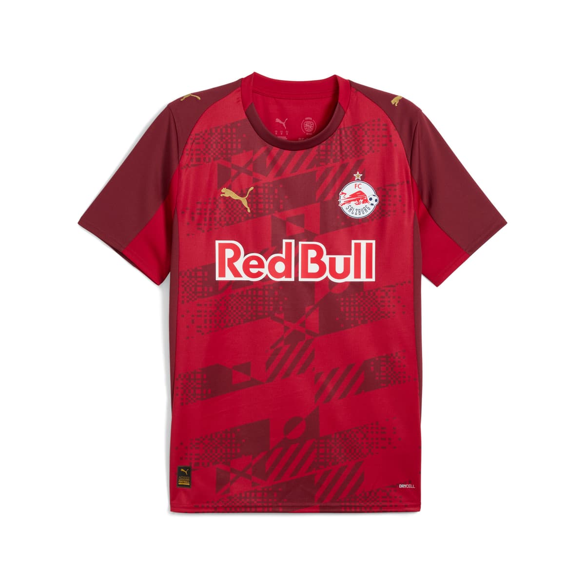 PUMA FC Rood Bull Salzburg 25/26 derde shirt voor Heren, Goud, Maat XXL