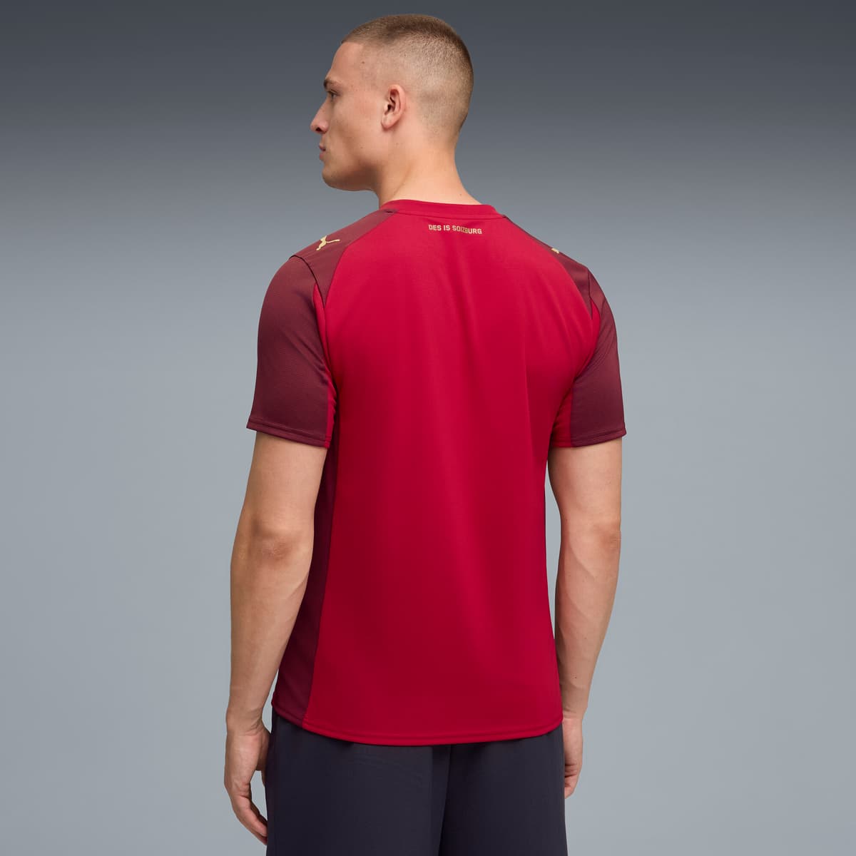 PUMA FC Rood Bull Salzburg 25/26 derde shirt voor Heren, Goud, Maat XXL thumbnail 3