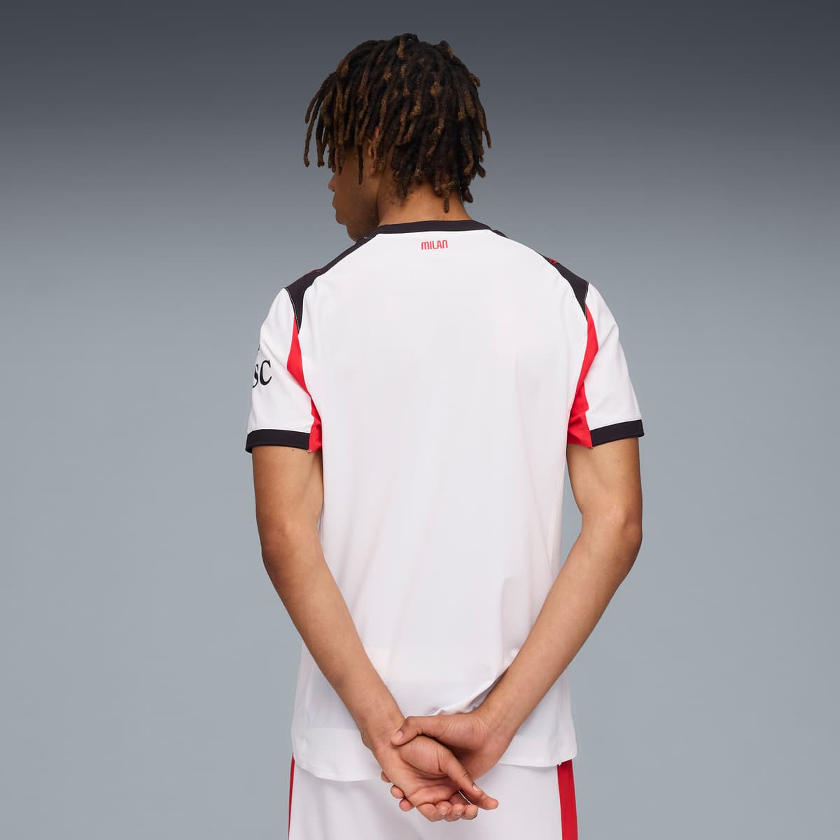 PUMA AC Milan 25/26 Authentic uitshirt voor Heren, Rood/Wit, Maat 3XL thumbnail 4