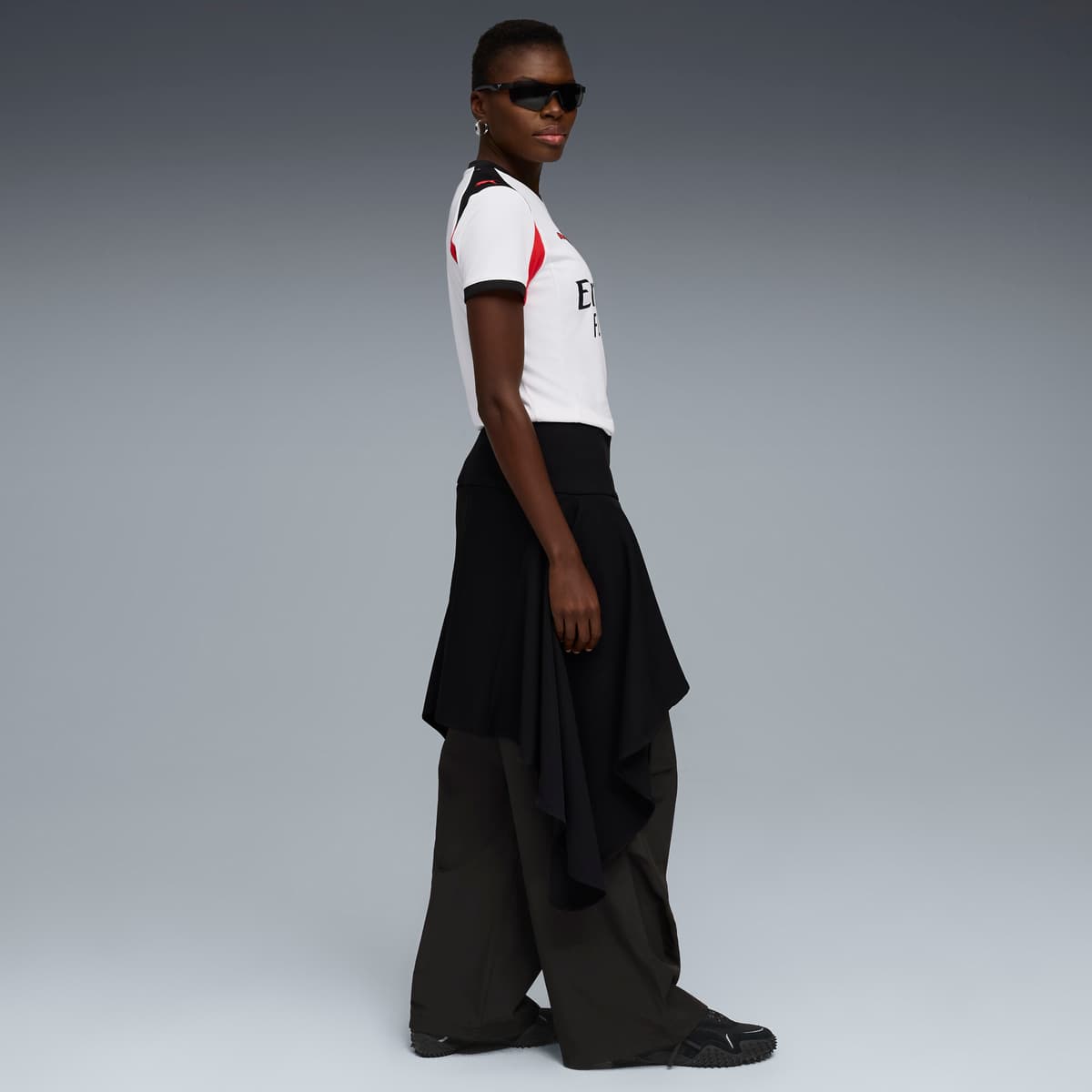 PUMA AC Milan 25/26 uitshirt voor Dames, Rood/Wit, Maat XXS thumbnail 5