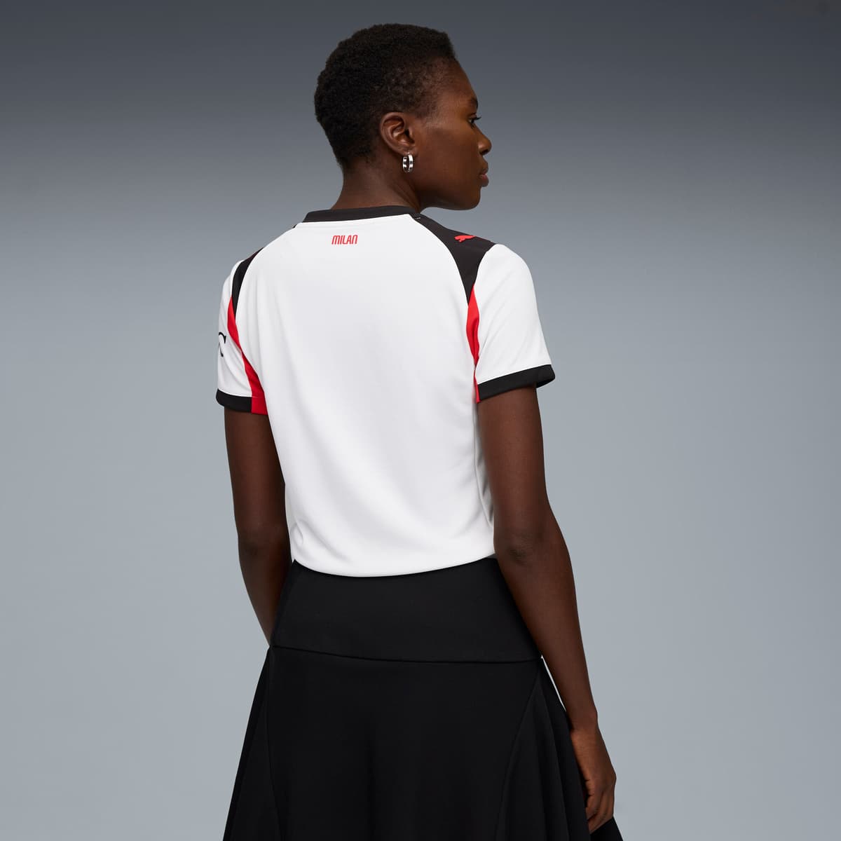 PUMA AC Milan 25/26 uitshirt voor Dames, Rood/Wit, Maat XXS thumbnail 4